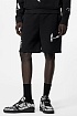 Мужские чёрные шорты Louis Vuitton graphic-print