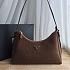 Замшевая сумка Prada 39x18 см