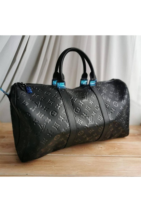 Дорожная сумка Louis Vuitton Keepall Monogram Eclipse 45x27 см