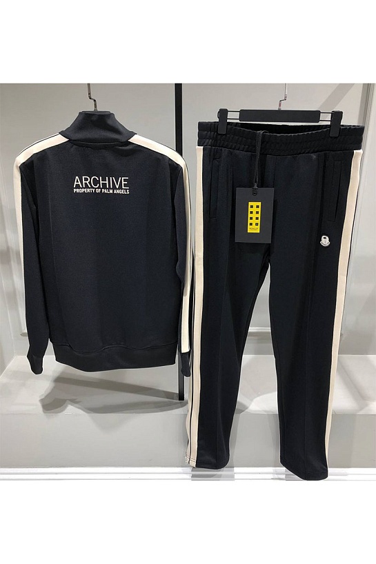 Мужская кофта Moncler Archive Property of Palm Angels - Black
