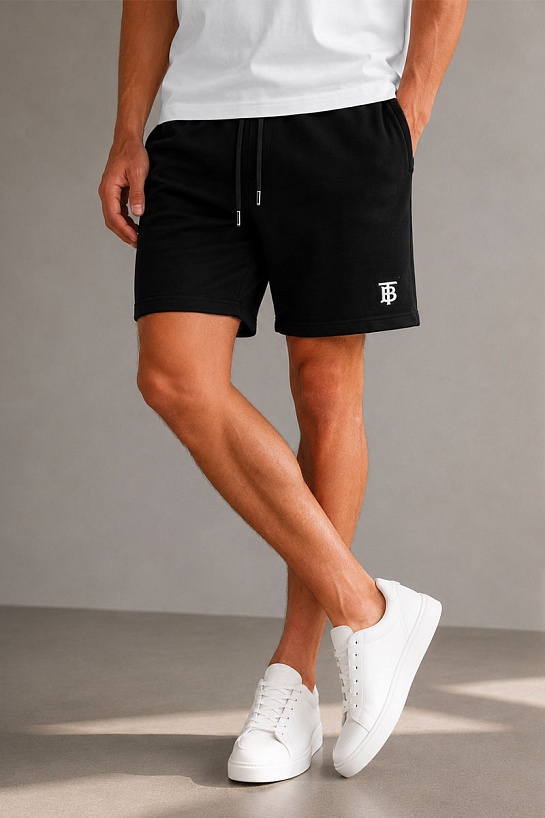 Мужские шорты Burberry TB - Black