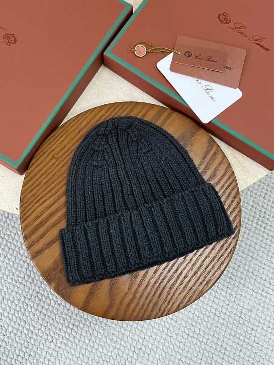 Мужская шапка Loro Piana Niseko Premium - Dark Grey