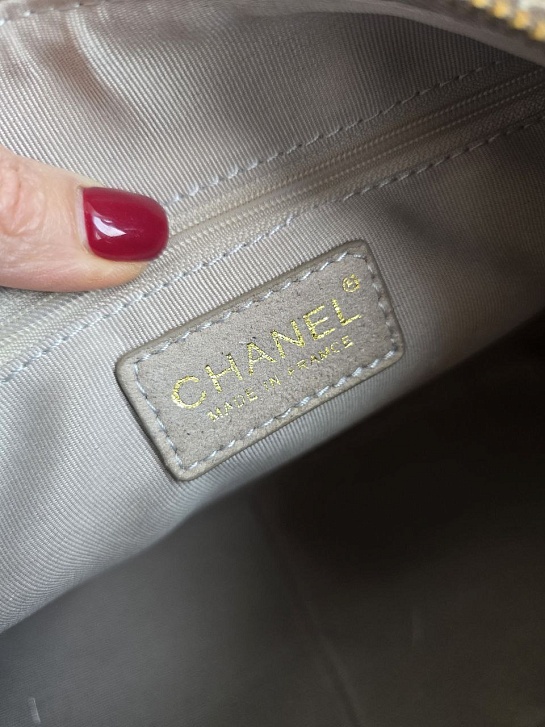 Замшевая сумка Chanel 31x20 см