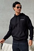 Мужское худи Burberry TB Monogram logo-embroidered - Black / White