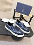 Мужские кроссовки Dior B101 Diamond  - Blue