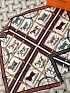 Платок Hermes Couvertures et Tenues de Jour premium 86x87 см