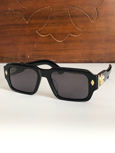 Солнцезащитные очки Chrome Hearts square-frame - Black   