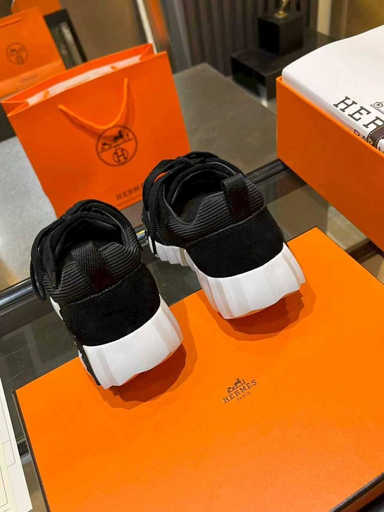 Женские комбинированные кроссовки Hermes Bouncing premium