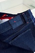 Мужские джинсы Kiton синего цвета