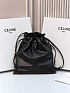 Кожаная сумка Celine Small Crystal Pouch premium 32x29x0.5 см
