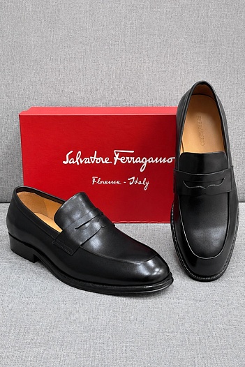 Мужские кожаные лоферы Salvatore Ferragamo   