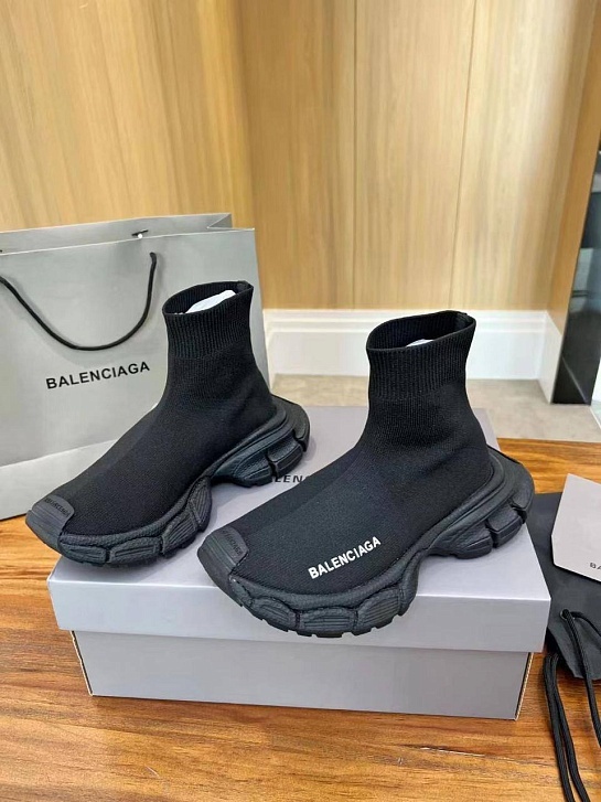 Женские кроссовки Balenciaga Speed Trainer - Black