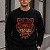 Чёрный мужской свитшот Kenzo Tiger Head embroidered