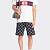 Мужские шорты синего цвета Gucci GG jacquard