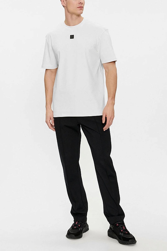 Мужская белая футболка Hugo Boss Dalile