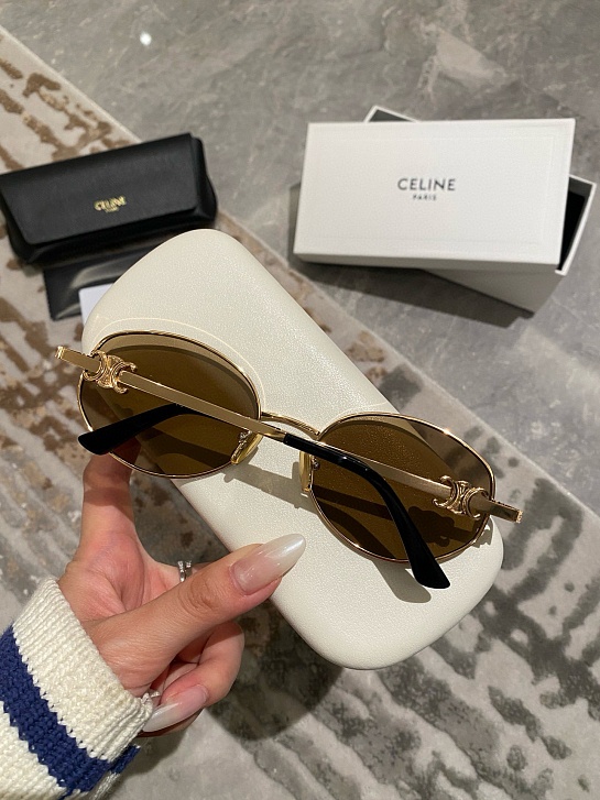 Солнцезащитные очки Celine Triomphe Metal