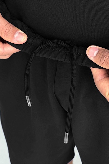 Мужские чёрные шорты Loro Piana   