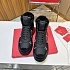 Кроссовки с мехом Valentino VL7N high-top 