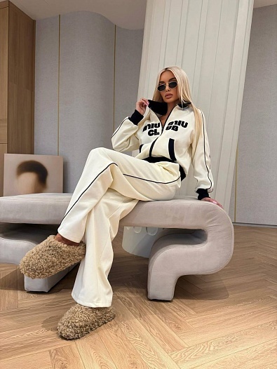 Женский костюм MIU MIU premium - White   