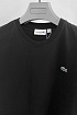 Мужская чёрная футболка Lacoste