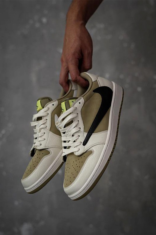 Кроссовки Travis Scott x Nike Air Jordan 1 Low Golf