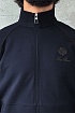 Кофта на молнии тёмно-синего цвета Loro Piana