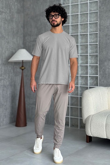 Мужская серая футболка Zilli   