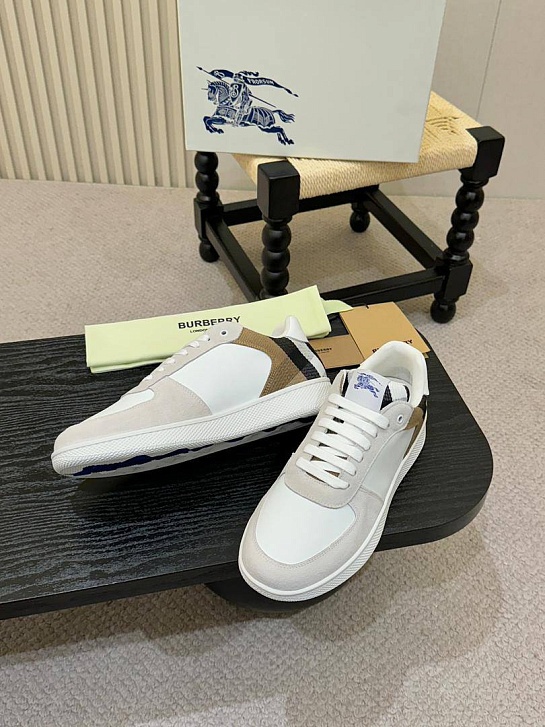 Мужские кроссовки Burberry Terrace - White