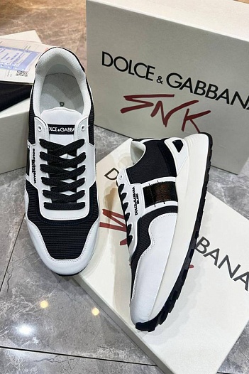 Мужские комбинированные кроссовки Dolce & Gabbana   