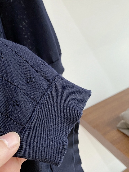 Мужское тёмно-синее поло Loro Piana premium