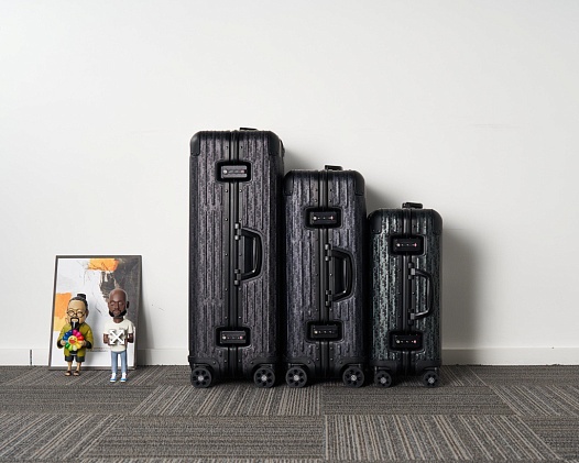 Чемодан Rimowa x Dior Aluminum M Premium 67x42x27 см   