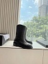 Женские кожаные сапоги Chanel Premium - Black