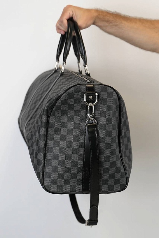 Дорожная сумка Louis Vuitton Keepall Damier Graphite 55x30 см