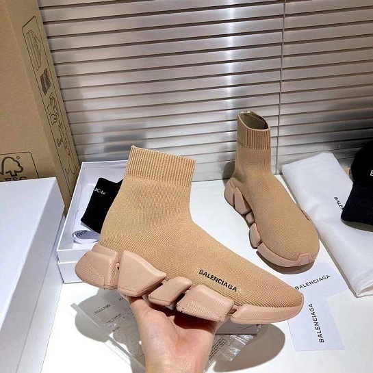 Женские кроссовки Balenciaga Speed 2.0 - Beige