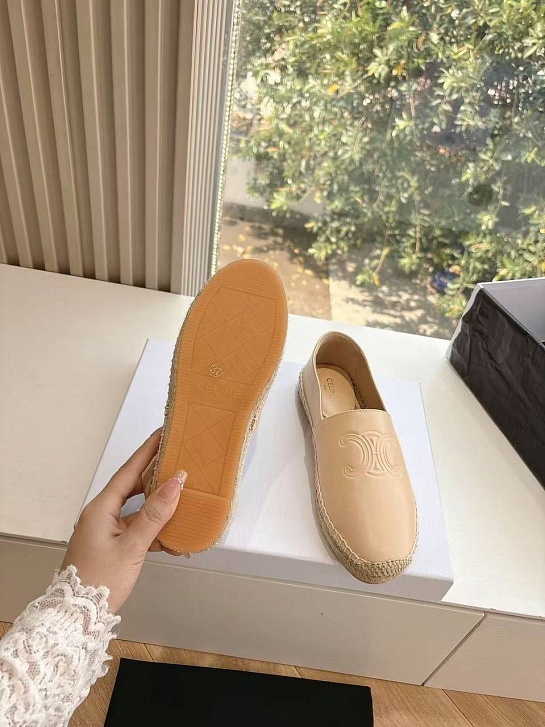Женские эспадрильи Celine Premium - Beige