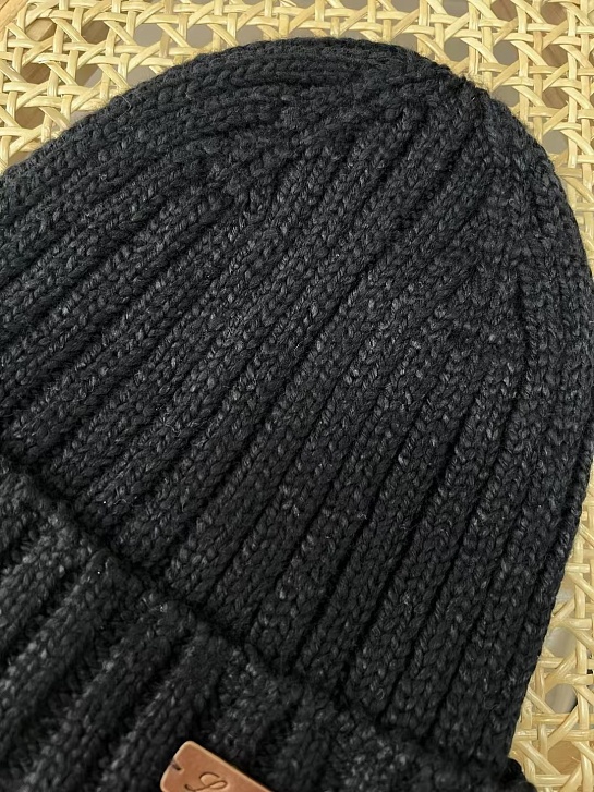Мужская шапка Loro Piana Niseko Premium - Black