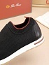 Мужские текстильные кроссовки Loro Piana Lp Flexy Active - Navy