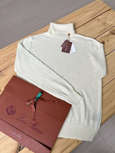 Мужская водолазка Loro Piana Premium - Beige   