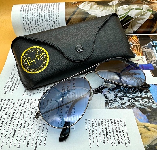 Солнцезащитные очки Ray-Ban Aviator Large Metal