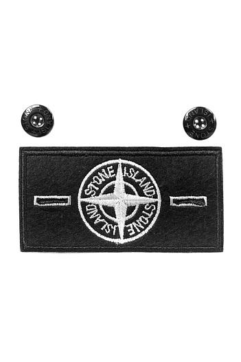 Классический патч Stone Island - Black / White   