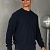 Мужской джемпер синего цвета Hugo Boss logo-embroidered