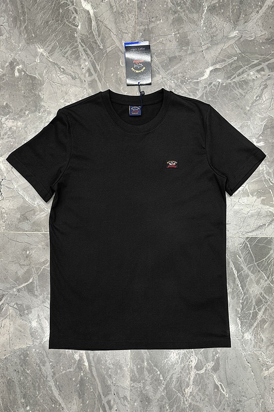 Футболка чёрного цвета Paul & Shark logo-patch