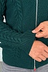 Мужской свитер зелёного цвета Kiton