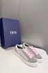 Женские комбинированные кроссовки Dior - Grey