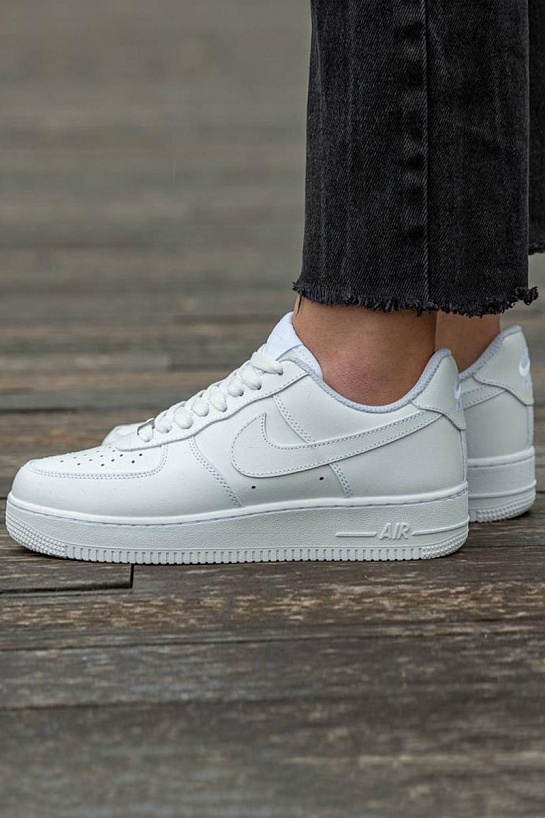 Кроссовки Nike Air Force 1 Low "Triple White" premium