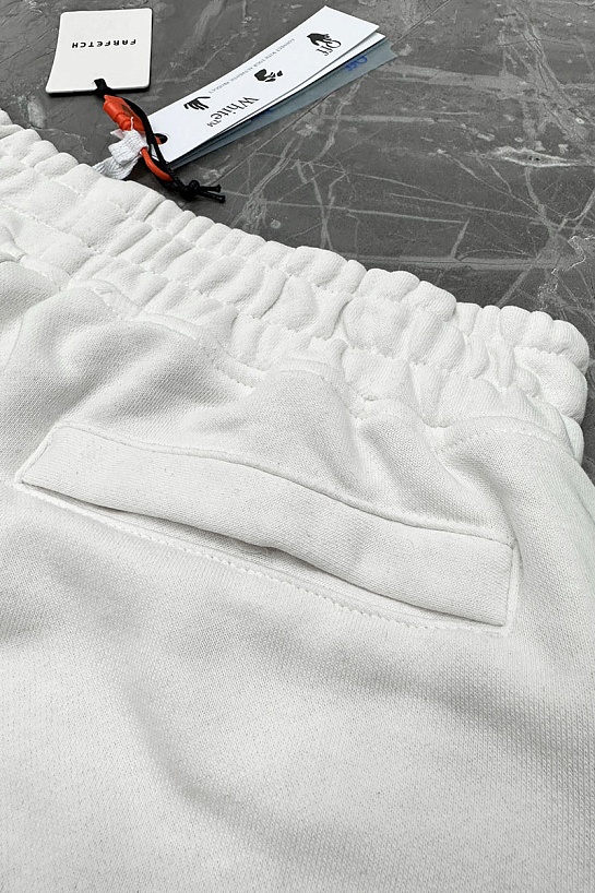 Мужские белые шорты Off-White paint-splatter