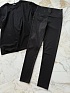 Женский костюм со стразами Balenciaga Premium - Black