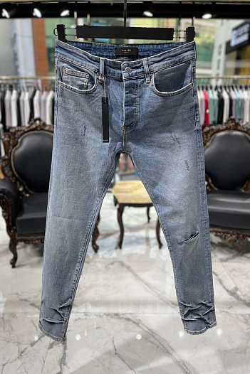 Мужские синие джинсы Amiri   