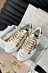 Женские кожаные кроссовки Golden Goose Super Star premium