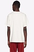 Белая оверсайз футболка Gucci mirror-logo